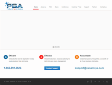 Tablet Screenshot of canamsys.com